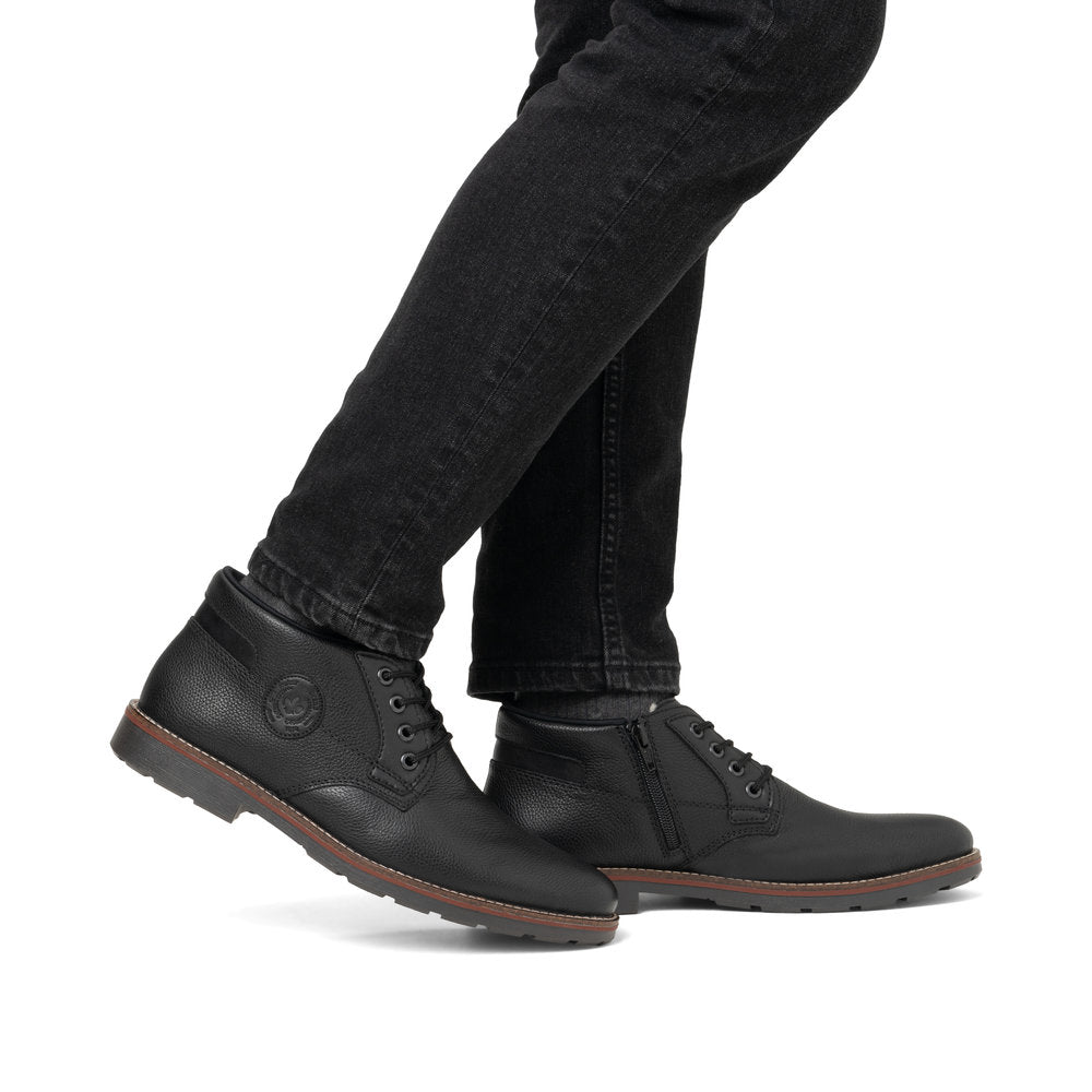 Ghete Barbati Piele Naturala Rieker RIEK 15339 - Rieker - amely.ro