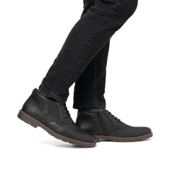 Ghete Barbati Piele Naturala Rieker RIEK 15339 - Rieker - amely.ro