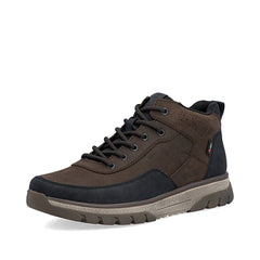 Ghete Barbati Piele Naturala Rieker RIEK B9303 - Rieker - pantofia.ro