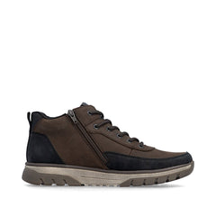 Ghete Barbati Piele Naturala Rieker RIEK B9303 - Rieker - pantofia.ro