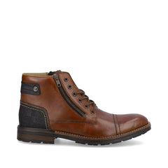 Ghete Barbati Piele Naturala Rieker RIEK F1340 - Rieker - pantofia.ro
