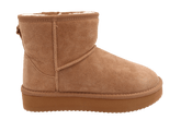 Ghete Dama Piele Naturala Clyo MARY J42194 - Mary - amely.ro