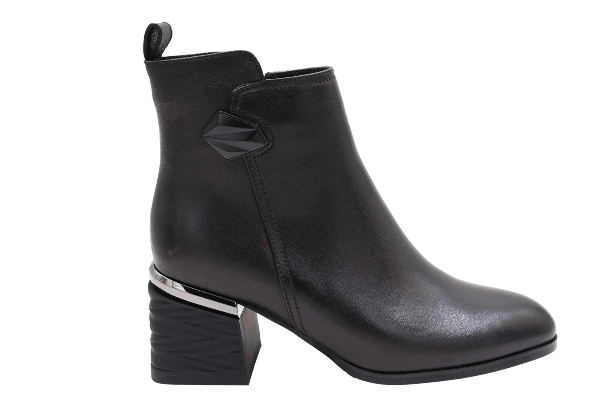 Ghete Dama Piele Naturala Fifin CAPR 2601185 - Fifin - pantofia.ro