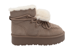 Ghete Dama Piele Naturala KARO HONG 0601 - Karo - pantofia.ro