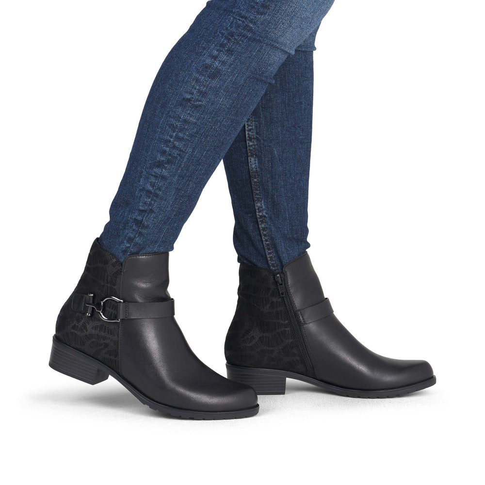 Ghete Dama Piele Naturala Remonte RIEK D6894 - Remonte - amely.ro