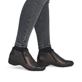 Ghete Dama Piele Naturala Rieker RIEK 58388 - Rieker - amely.ro