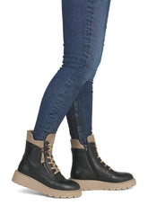 Ghete Dama Piele Naturala Rieker RIEK 70406 - Rieker - pantofia.ro