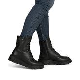 Ghete Dama Piele Naturala Rieker RIEK 70408 - Rieker - amely.ro