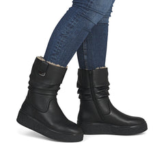 Ghete Dama Piele Naturala Rieker RIEK 78858 - Rieker - amely.ro