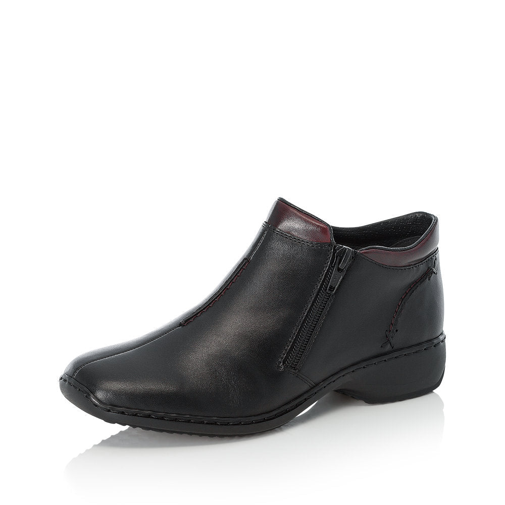 Ghete Dama Piele Naturala Rieker RIEK L3882 - Rieker - pantofia.ro