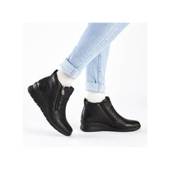 Ghete Dama Piele Naturala Rieker RIEK L4861 - Rieker - pantofia.ro