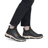 Ghete Dama Piele Naturala Rieker RIEK L5651 - Rieker - pantofia.ro