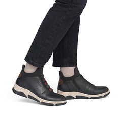 Ghete Dama Piele Naturala Rieker RIEK L5651 - Rieker - pantofia.ro
