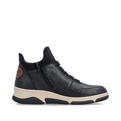 Ghete Dama Piele Naturala Rieker RIEK L5651 - Rieker - pantofia.ro