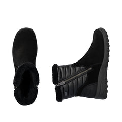 Ghete Dama Piele Naturala Rieker RIEK L7187 - Rieker - amely.ro