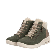 Ghete Dama Piele Naturala Rieker RIEK L7701 - Rieker - pantofia.ro