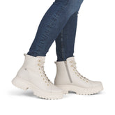 Ghete Dama Piele Naturala Rieker RIEK W1877 - Rieker - amely.ro