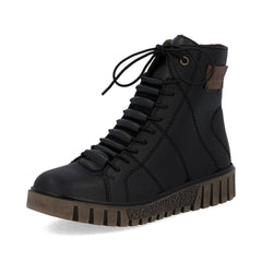Ghete Dama Piele Naturala Rieker RIEK Y3421 - Rieker - pantofia.ro
