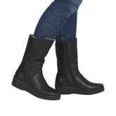 Ghete Dama Piele Naturala Rieker RIEK Y4656 - Rieker - amely.ro