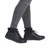 Ghete Dama Piele Naturala Rieker RIEK Z0057 - Rieker - amely.ro