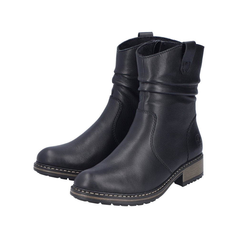 Ghete Dama Piele Naturala Rieker RIEK Z6883 - Rieker - amely.ro