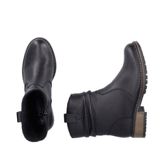 Ghete Dama Piele Naturala Rieker RIEK Z6883 - Rieker - amely.ro