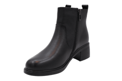 Ghete Dama Piele Naturala Stephano FENI 4915503 - Stephano - pantofia.ro