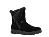 Ghete Dama Rieker Piele Naturala Intoarsa Riek Y3470 - Rieker - amely.ro