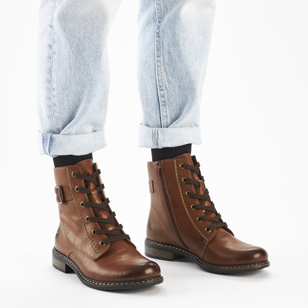 Ghete Dama Rieker RIEK 71202 - Rieker - pantofia.ro