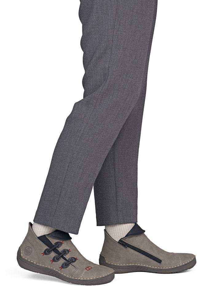 Ghete Dama Rieker RIEK 72581 - Rieker - pantofia.ro