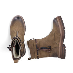 Ghete Dama Rieker RIEK 93068 - Rieker - pantofia.ro