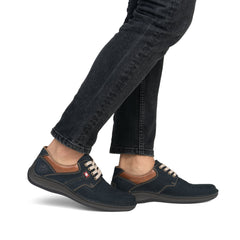 Pantofi Barbati Piele Naturala Rieker RIEK 05207 - Rieker - amely.ro