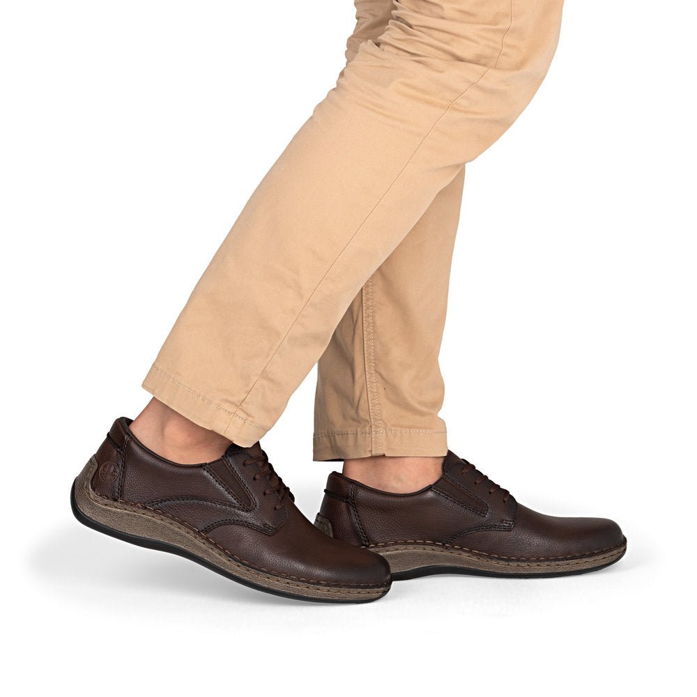 Pantofi Barbati Piele Naturala Rieker RIEK 05211 - Rieker - amely.ro