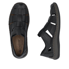 Pantofi Barbati Piele Naturala Rieker RIEK 05281 - Rieker - pantofia.ro