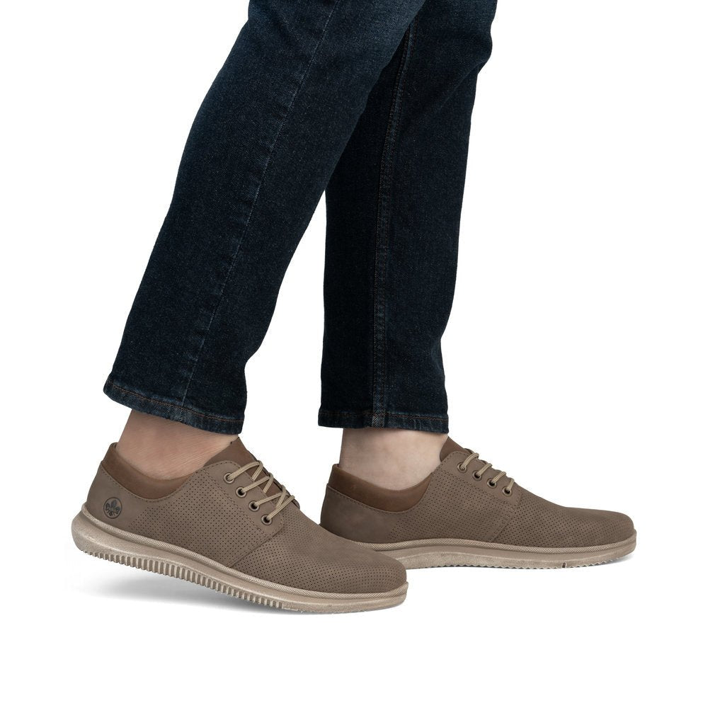 Pantofi Barbati Piele Naturala Rieker RIEK 10405 - Rieker - amely.ro