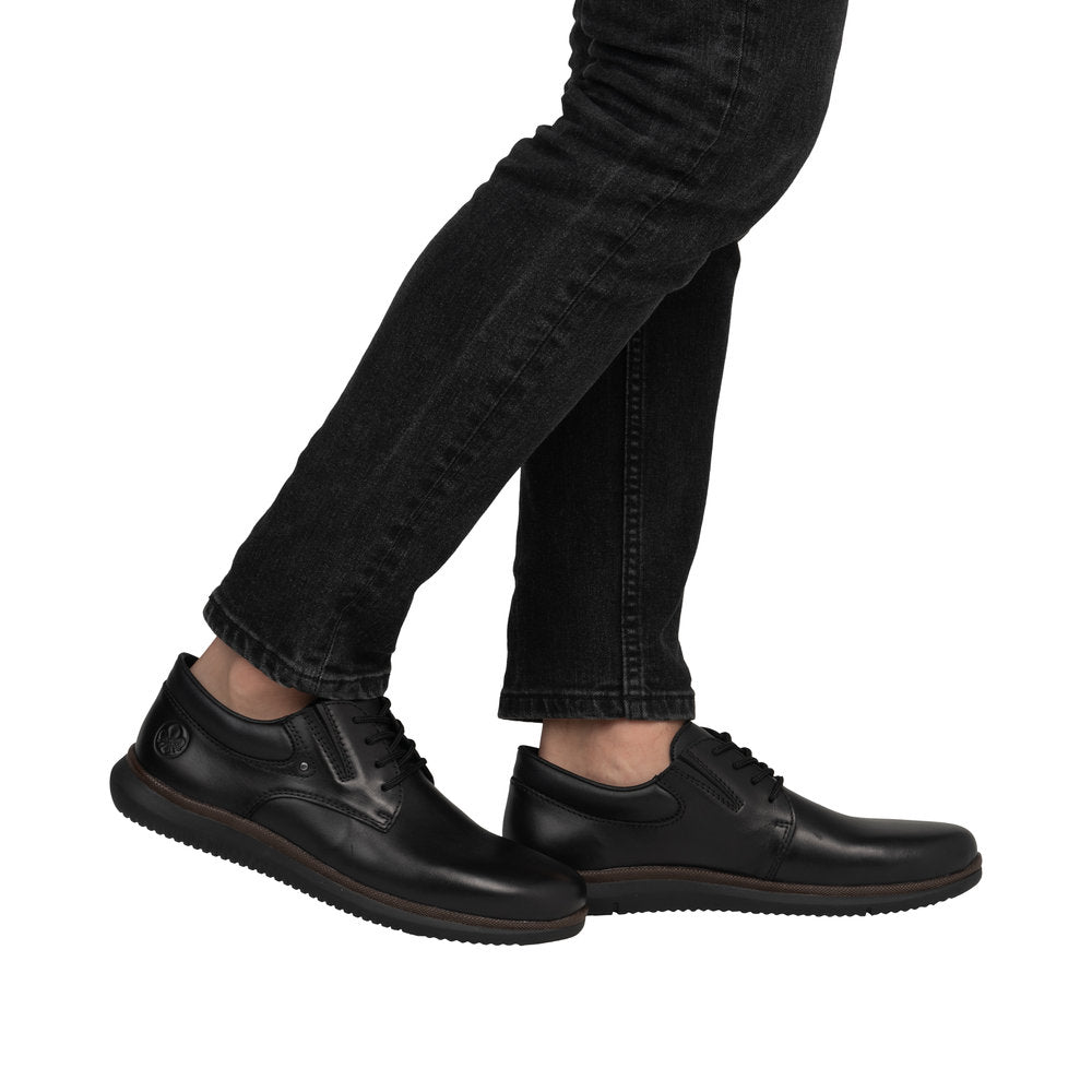 Pantofi Barbati Piele Naturala Rieker RIEK 10419 - Rieker - amely.ro