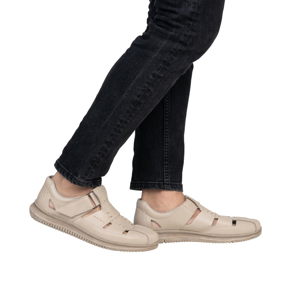 Pantofi Barbati Piele Naturala Rieker RIEK 10453 - Rieker - amely.ro