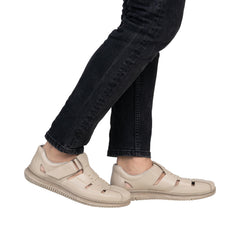 Pantofi Barbati Piele Naturala Rieker RIEK 10453 - Rieker - amely.ro