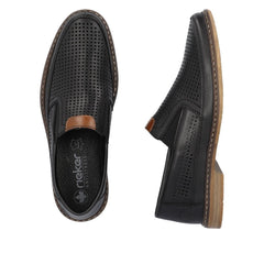 Pantofi Barbati Piele Naturala Rieker RIEK 13459 - Rieker - amely.ro