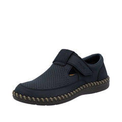 Pantofi Barbati Piele Naturala Rieker RIEK B2453 - Rieker - amely.ro