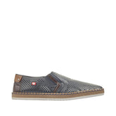 Pantofi Barbati Piele Naturala Rieker RIEK B5297 - Rieker - amely.ro