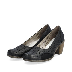 Pantofi Dama Piele Naturala Rieker RIEK 40952 - Rieker - amely.ro