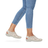 Pantofi Dama Piele Naturala Rieker RIEK 413V8 - Rieker - amely.ro