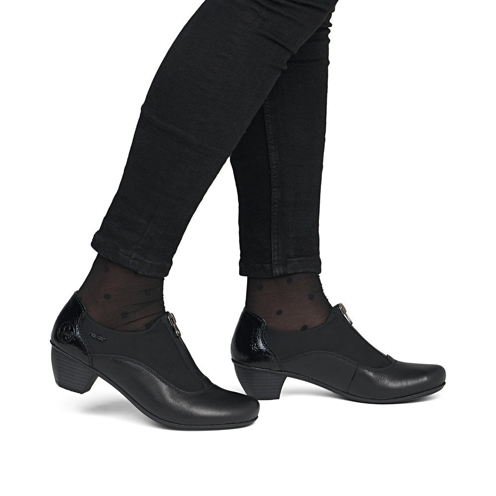 Pantofi Dama Piele Naturala Rieker RIEK 41765 - Rieker - pantofia.ro