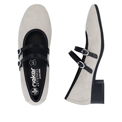 Pantofi Dama Piele Naturala Rieker RIEK 43451 - Rieker - amely.ro