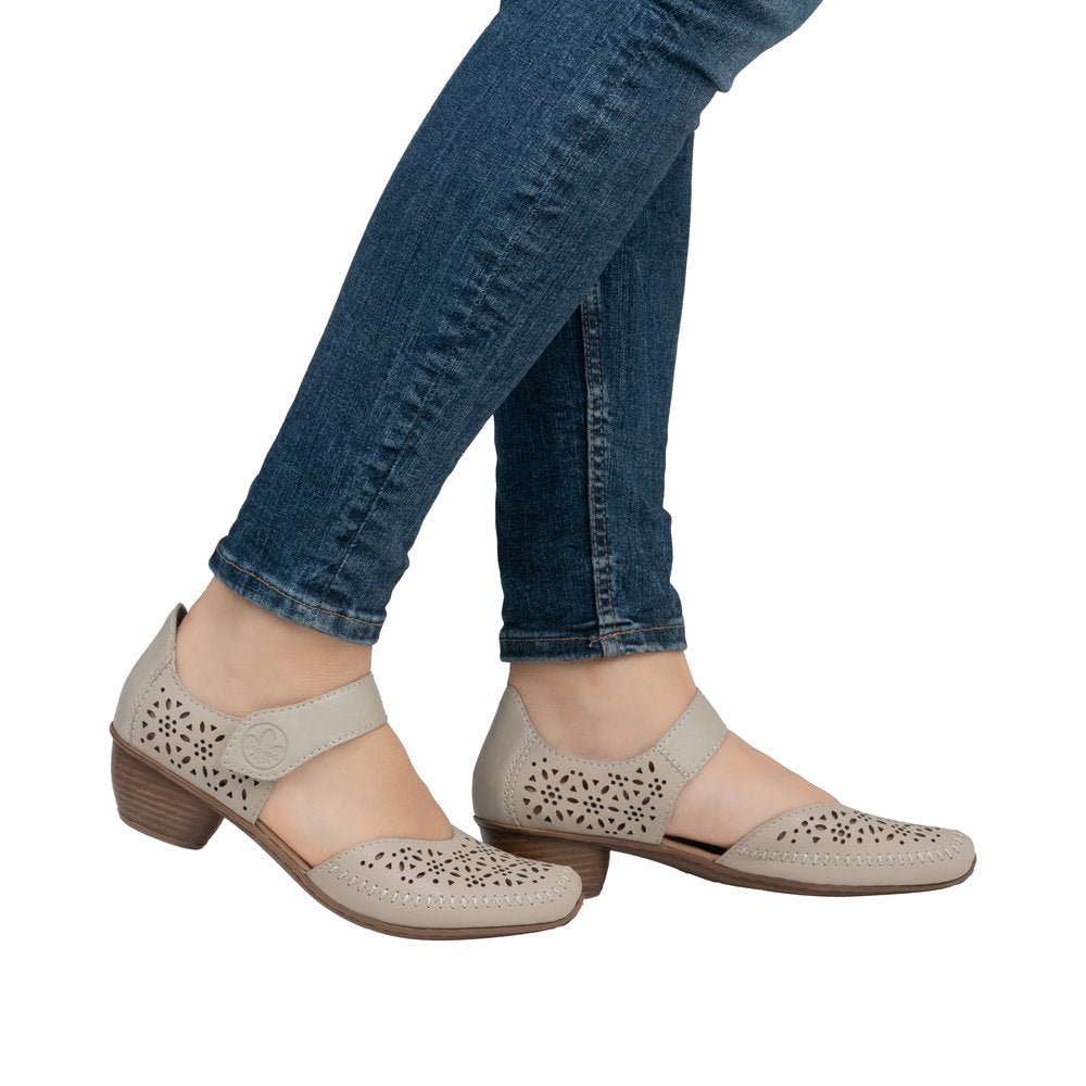 Pantofi Dama Piele Naturala Rieker RIEK 43750 - Rieker - amely.ro