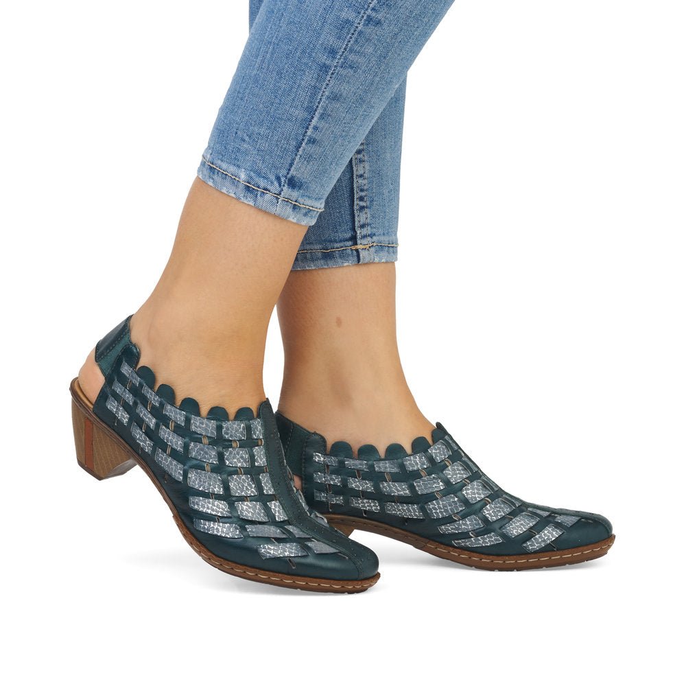 Pantofi Dama Piele Naturala Rieker RIEK 46778 - Rieker - amely.ro