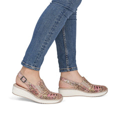 Pantofi Dama Piele Naturala Rieker RIEK 48763 - Rieker - amely.ro