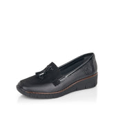 Pantofi Dama Piele Naturala Rieker RIEK 53771 - Rieker - pantofia.ro
