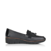 Pantofi Dama Piele Naturala Rieker RIEK 53771 - Rieker - pantofia.ro